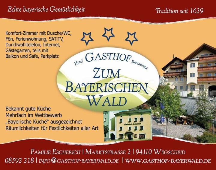 Escherich Heinrich Gasthof zum Bayerischen Wald